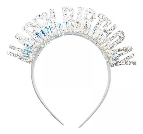 3 Diadema De , De Tiara De Cumpleaños, Corona De Argén