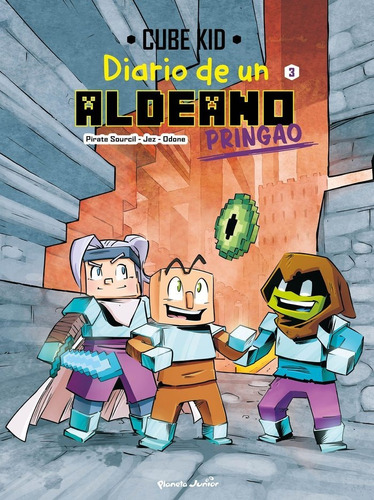 Libro Diario De Un Aldeano Pringao. Comic 3 - Cube Kid