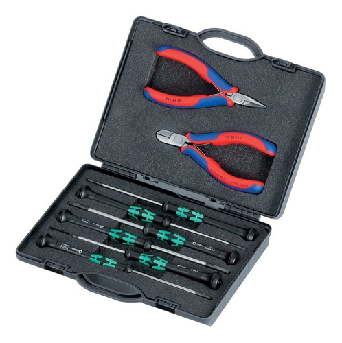 Knipex 00 20 18 8-piece Herramienta Electronica Set