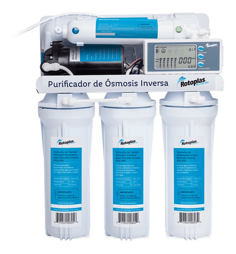Purificador Rotoplas De Ósmosis Inversa Doméstico