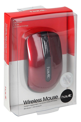 Mouse Inalambrico Havit Ms989gt Rojo