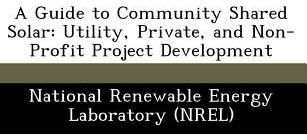 Libro A Guide To Community Shared Solar: Utility, Private...