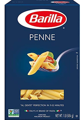 Barilla Pasta, Penne, 16 Onzas (paquete De 4)