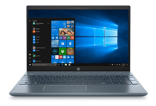 Notebook HP Pavilion 15-cw1025la azul 15.6", AMD Ryzen 3 3300U  12GB de RAM 1TB HDD, AMD Radeon Vega 6 60 Hz 1366x768px Windows 10 Home