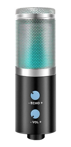 Imagen 7 de 10 de Micrófono Midiplus Rgb830 Condensador Usb Streaming Podcast