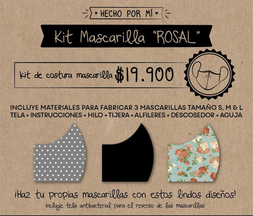 Kit De Costura Mascarilla