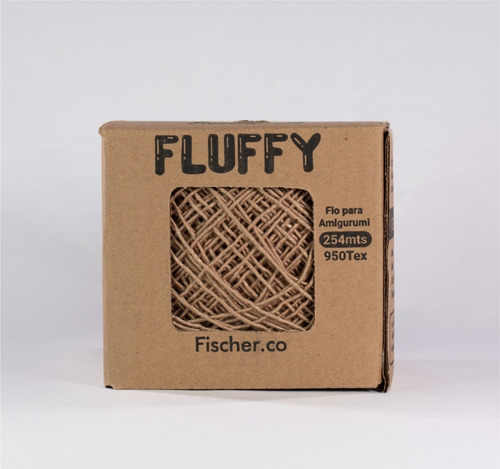 Fio Fluffy 254 Metros - Fischer Fios Cor Cappuccino
