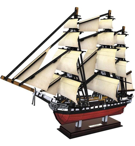 Cubicfun Rompecabezas 3d Uss Constitution Buque