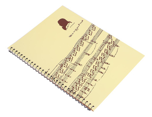 Cuaderno De Notación, 50 Páginas, Partitura Musical, Manuscr