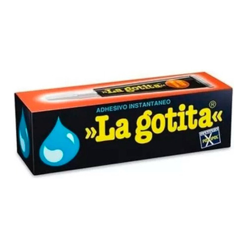 La Gotita Adhesivo Instantáneo 2ml Pomo Universal Original