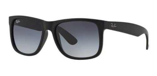 Oculos Sol Ray Ban Justin Rb4165 601/8g 55mm Cinza Degradê