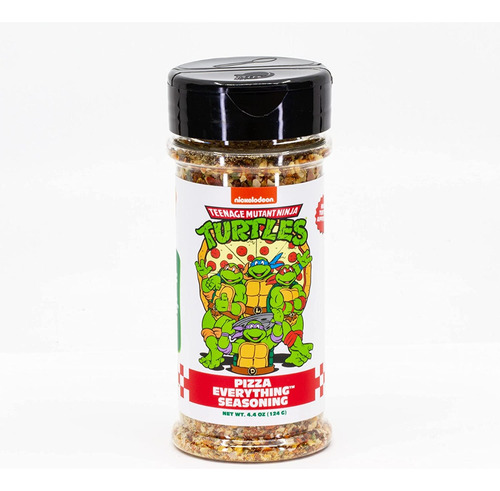 Sazonador De Pizza Tortugas Ninja Nickelodeon 124g Importado