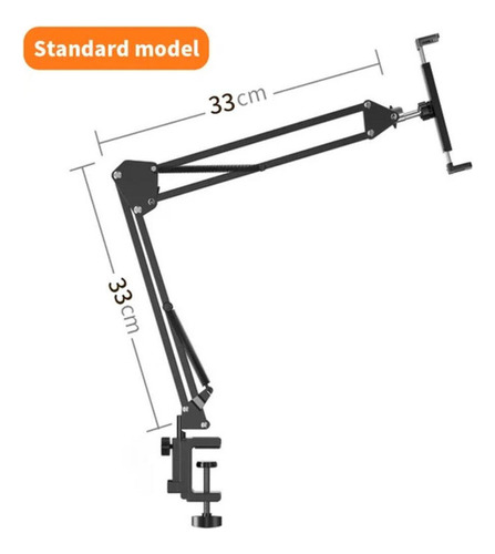Lz Soporte De Tableta Para Cama Con Brazo De Metal De 66cm