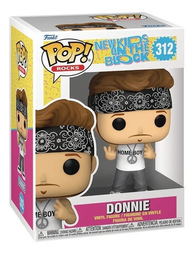 Figura De Rock Donnie 312 De New Kids On The Block Funko Pop Rocks