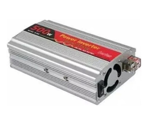 Inversor De Corriente 500w Para Auto 12v A 220v Conversor