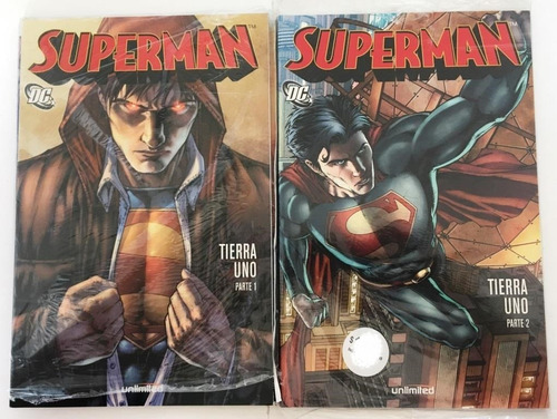 Comic Dc: Superman - Tierra Uno. 2 Tomos, Historia Completa.