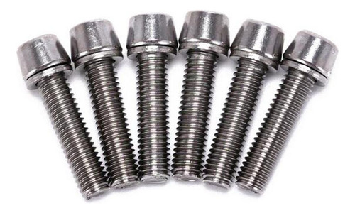 10 Unids/pack Bicicleta Pernos M5 M6 X 20mm M6 Argén M6