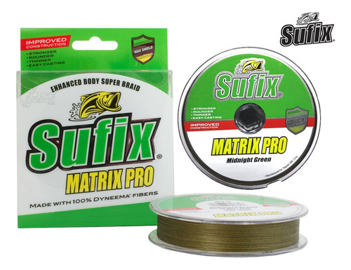 Línea multifilamento Sufix Matrix Pro 0.60 mm - 250 metros