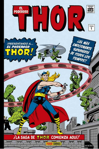 Marvel Omnigold El Poderoso Thor Tomo 01 La Saga Comienza Aq