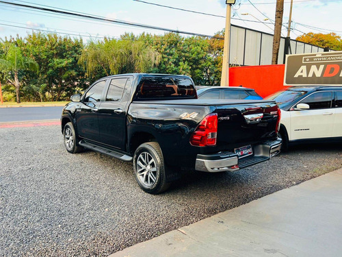 Imagem 4 de 15 de Toyota Hilux Srv 2.8 Preto 2019