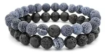 Comprar Pulseras De Pareja Uraniana, Pulseras De Roca De Lava, De De