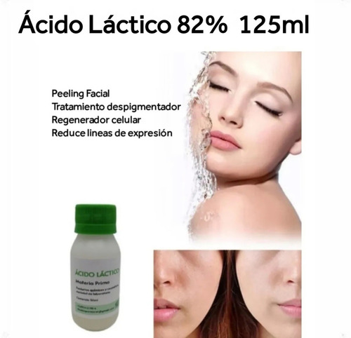 Ácido Láctico 82%  125ml