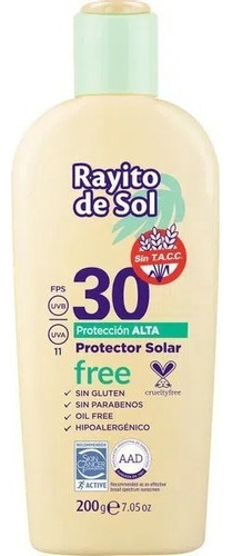 Protector Solar Rayito De Sol Fps 30 X 200 Gr