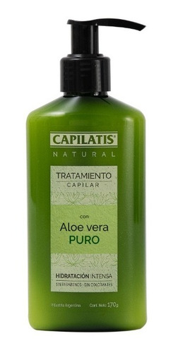 Tratamiento Capilatis Aloe Vera Puro X 170 Grs