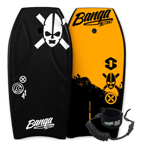 35%off- Tabla Bodyboard Banga Trooper 41  C/ Pita - Barrenar