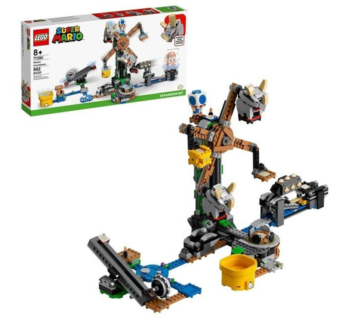Kit Lego Super Mario Derribo De Los Reznors 71390 862 Piezas