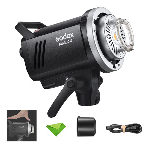 Lámpara De Modelado Flash De Estudio Godox Ms300v 300w