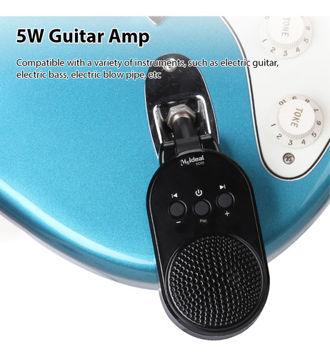 Altavoz Portátil Enchufable Amp Guitar De 5 W Bt Para Todos