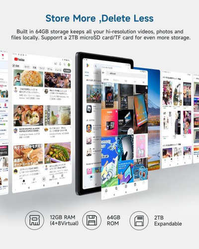 Alldocube Android 13 Tablet 1200 * 2000 Tela Ips Na Célula,