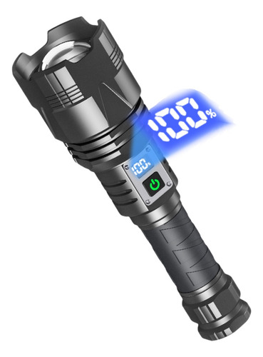 Linterna Láser Led Superpotente Con Zoom De 20000 Lúmenes Y