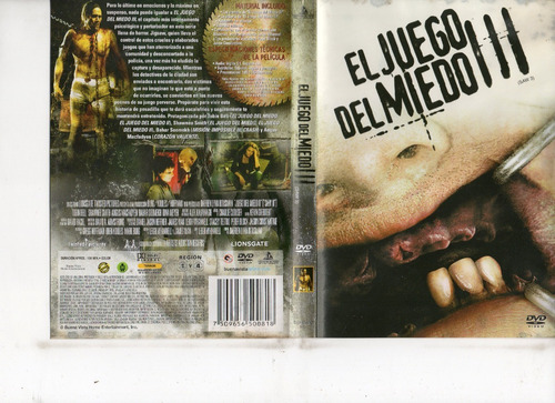 El Juego Del Miedo 3 - Dvd Original - Buen Estado