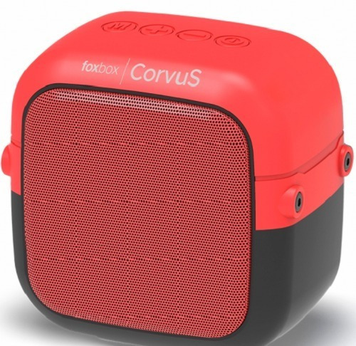 Parlante Bluetooth Foxbox Warp Corvus Color Rojo