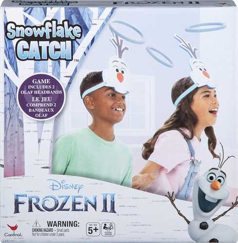 Disney Frozen 2, Juego De Mesa Snowflake Catch Para Niños