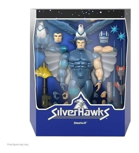 Halcones Galacticos Silverhawks Acerino Super 7 Eternia