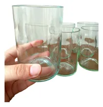 Comprar Vasos Artesanales Hechos Botellas Recicladas Cortadas X12