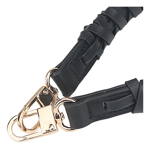 2 Bolso De Mano De Repuesto De Pu Para Mujer, Correa Negro