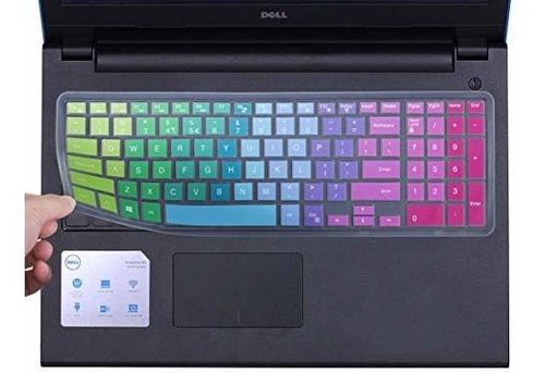 Colorido Cubierta Del Teclado Dell Inspiron Compatible G3 De