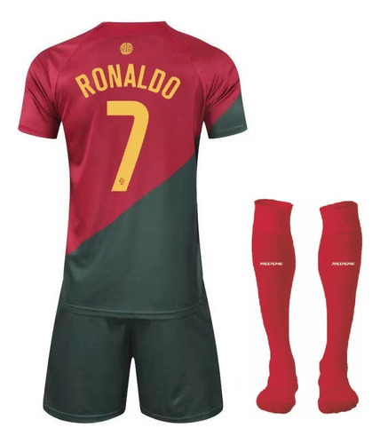 Uniforme Portugal Ronaldo 7 Niño O Adulto