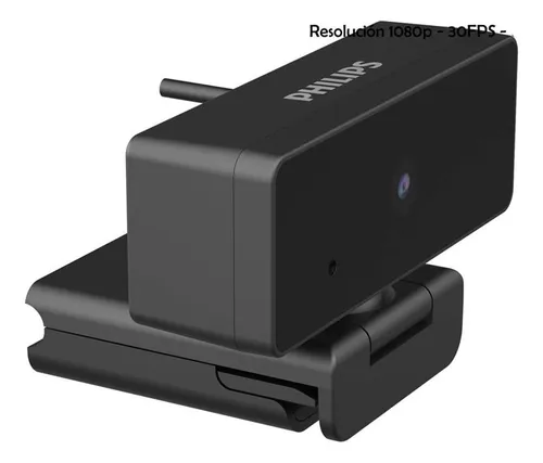 Camara Webcam Philips P406b 1080p Full Hd 30 Pfs Usb Con Mic