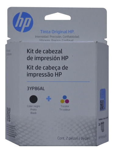 Kit De Cabezales Hp Negro Y Tricolor (3yp86al) Smarttank