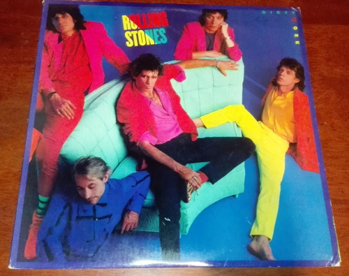 The Rolling Stones - Dirty Work - Lp Vinilo Edicion Usa
