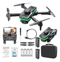 Comprar Mini Drones Profesionales Con Doble Cámara Led 4k Color Negro