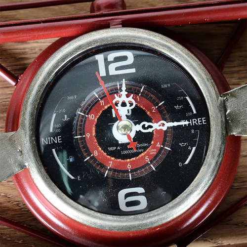 Reloj Colgante Avion Adorno De Pared