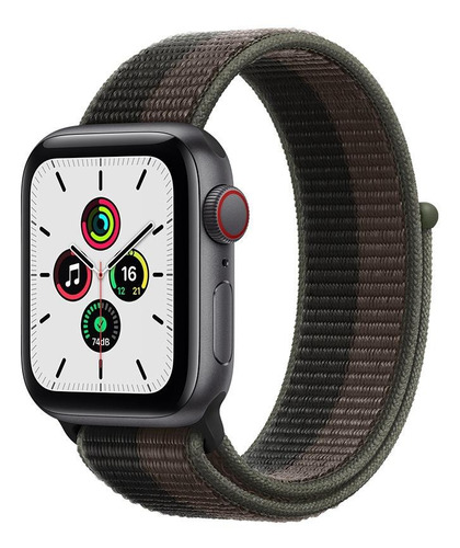 Apple Watch Se (gps + Cellular, 40mm) Cinza-espacial 