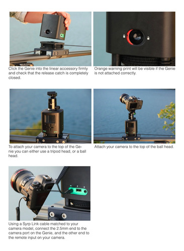Genie Sryp 1 - Control De Movimiento -timelapses- Sliders
