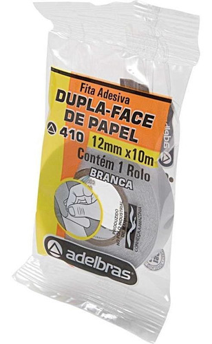 Fita Dupla Face Flow-pack 12mmx10mts. Adelbras